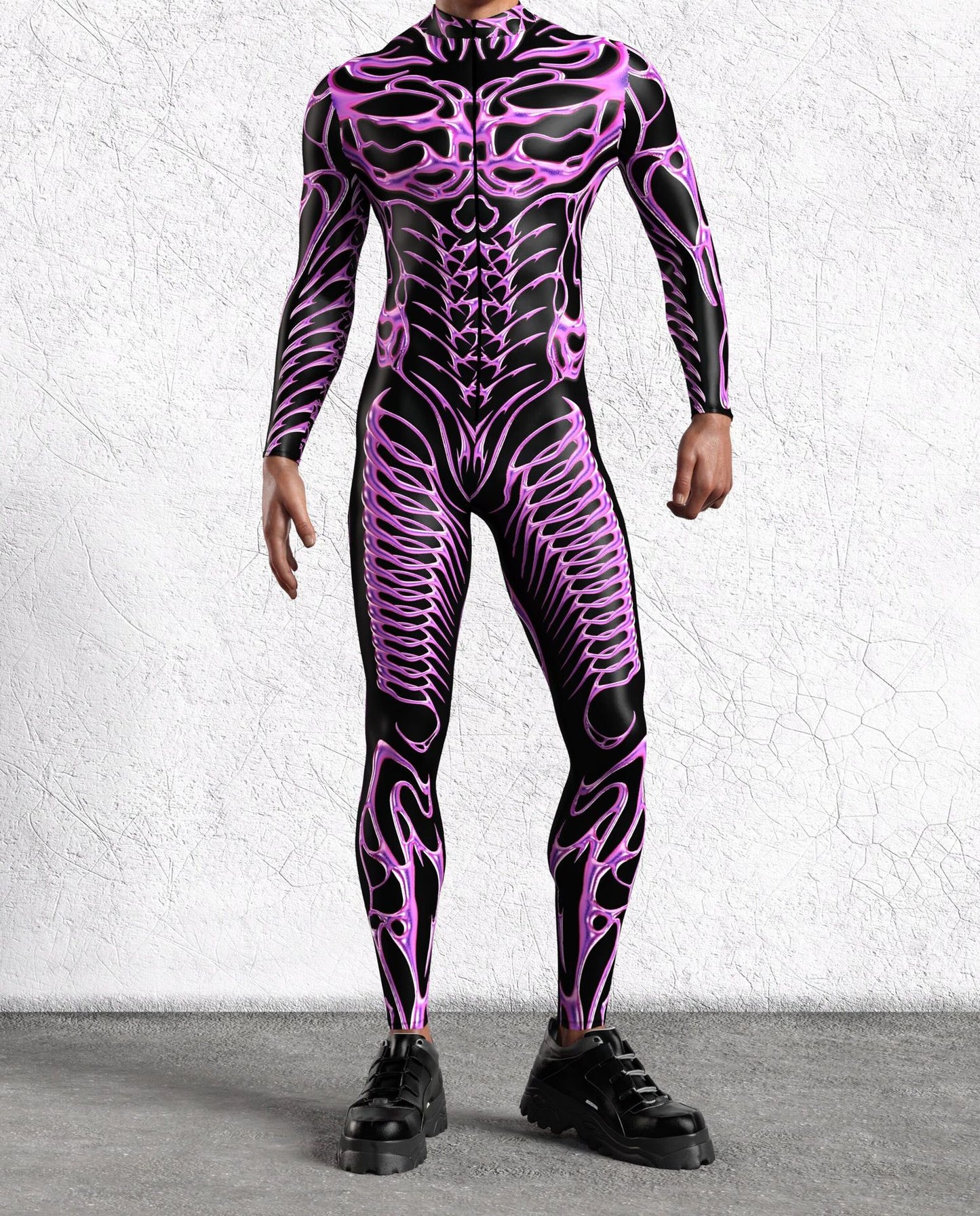 Halloween Tights 3D Digital Printing Cosplay One-piece Play Costume — detail