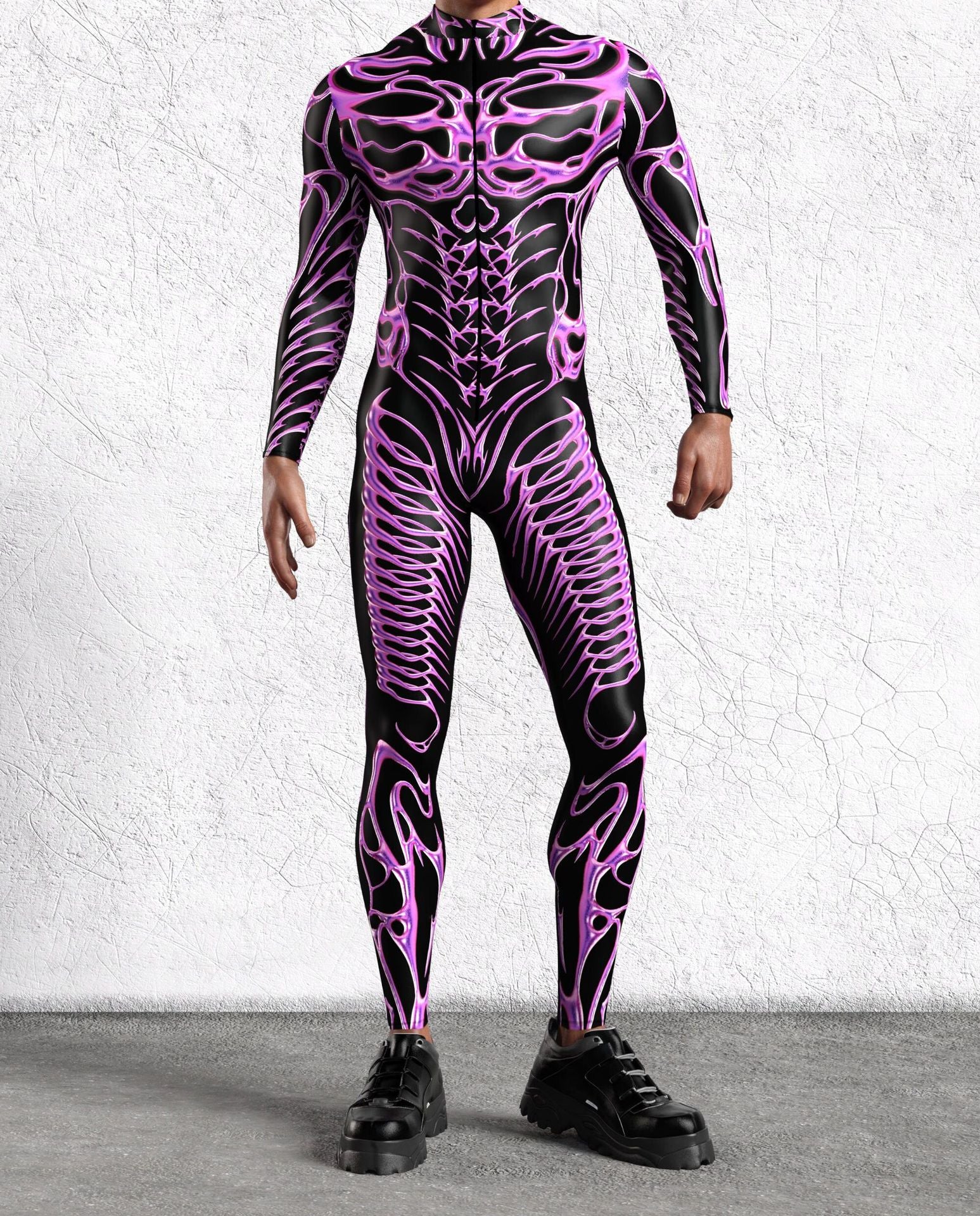 Halloween Tights 3D Digital Printing Cosplay One-piece Play Costume — detail