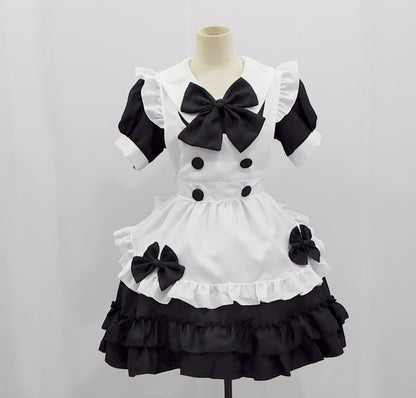 2D Lolita Western-style Dress Lolita Loli One-Piece Outfit Set — side view