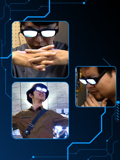 Japan Anime LED Light Glasses Eyewear Cosplay — packaging
