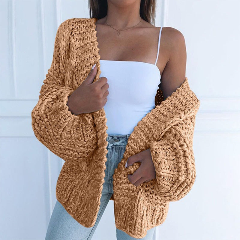 Cardigan bat shirt sweater women plush | Magic Stories