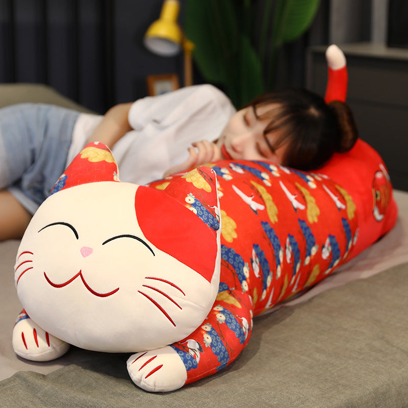 Lucky cat pillow plush toy | Magic Stories