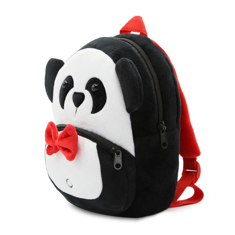 Cartoon panda plush backpack | Magic Stories