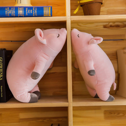 Pig pillow plush toy plush pig pillow plush pig pillow — side view