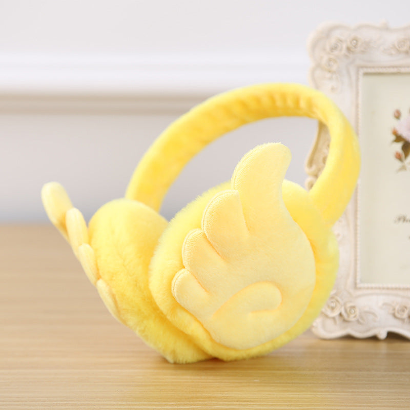 Girls Plush Earmuffs Keep Warm Plush Fashion | Magic Stories