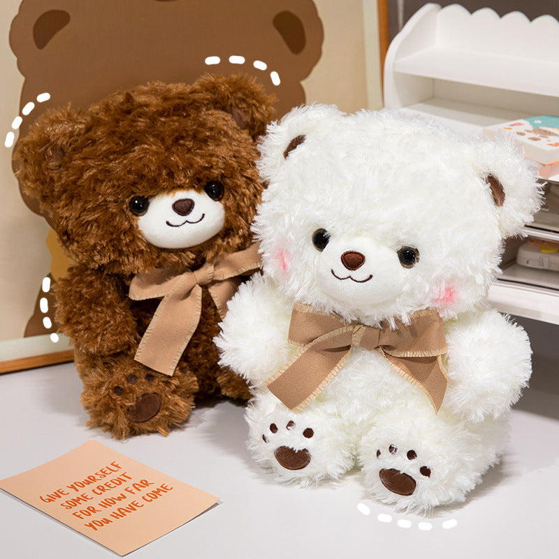 Couple Bear Plush Toy Mesh Bag | Magic Stories