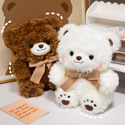 Couple Bear Plush Toy Mesh Bag | Magic Stories