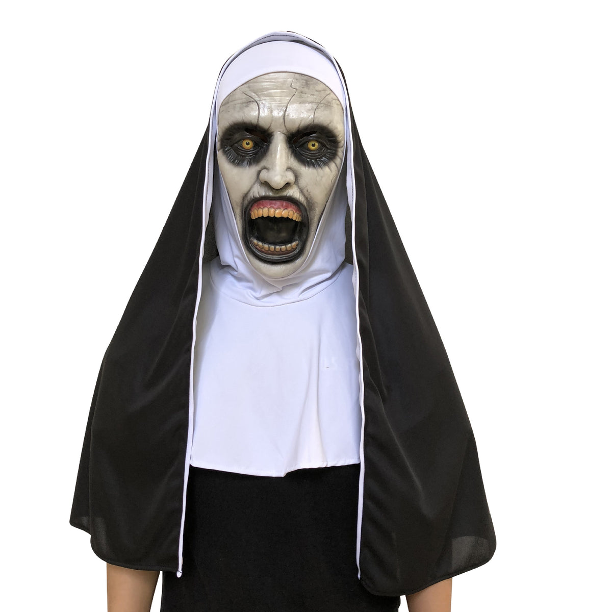 Nun Mask Halloween Ghost Horror Costume | Magic Stories
