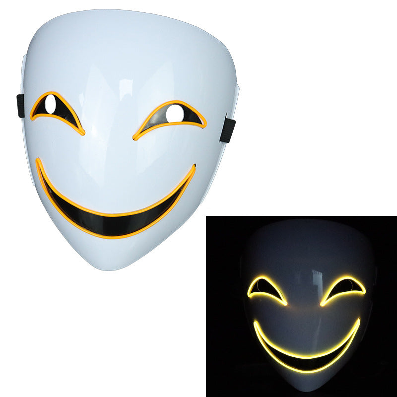 Glowing Black Halloween Mask | Magic Stories
