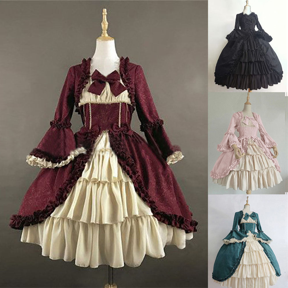 Vintage gothic court dress — packaging