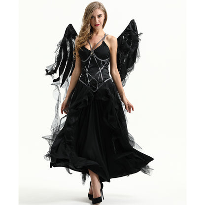 Halloween Demon Dark Angel Costume — detail