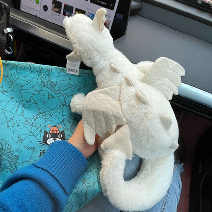 White Snow Dragon RoseBlue Flying Dragon | Magic Stories