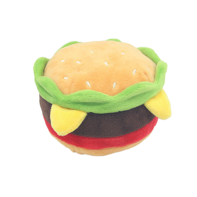 Pet plush toys — back view