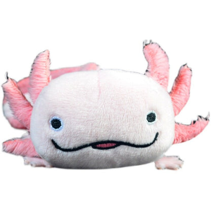 Axolotl Plush Toy Ambystoma Mexicanum Pendant — side view