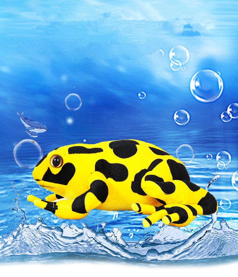 Kawaii Frog Plush 3-Pack — Simulation Frog, Northeast Tree Frog & Devil Frog