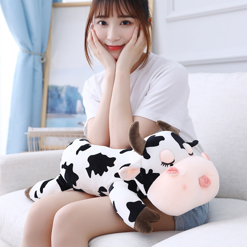 Cow plush pillow — packaging