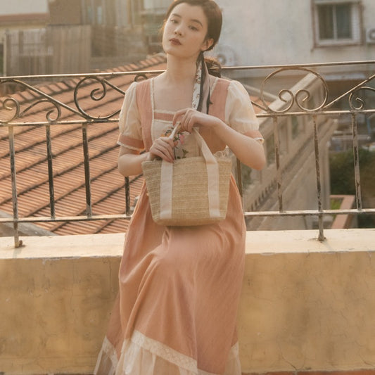 Retro Hanfu Embroidered Piece Lightweight | Magic Stories