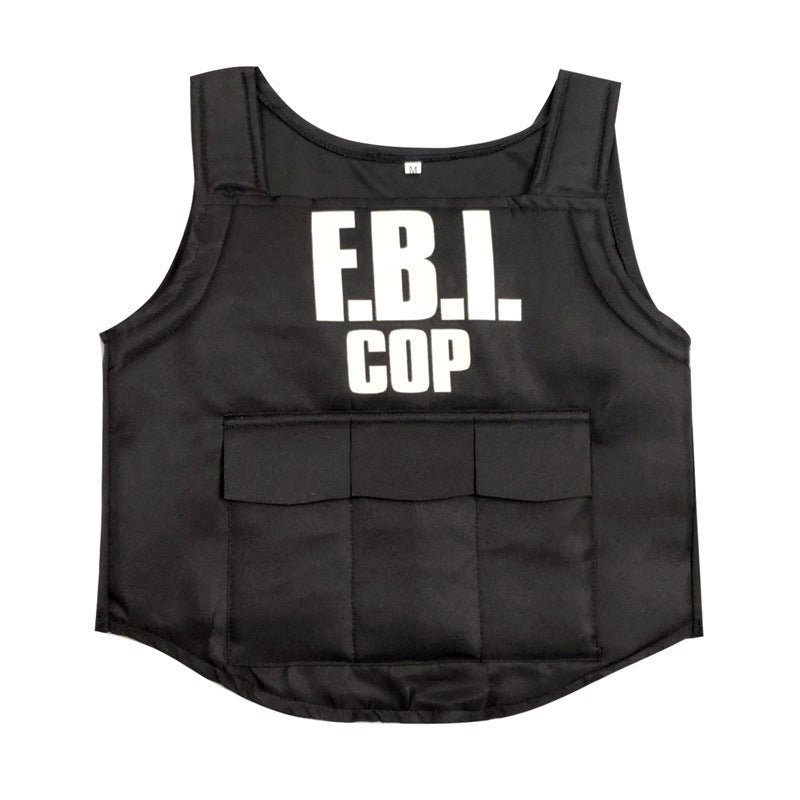 Children's Cosplay Clothes FBI Agent Bullet | Magic Stories