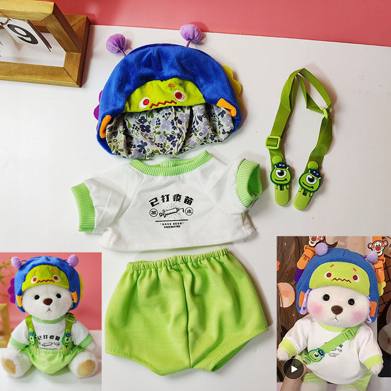 Clothes Only Medium Lina Momo Bear Plush | Magic Stories