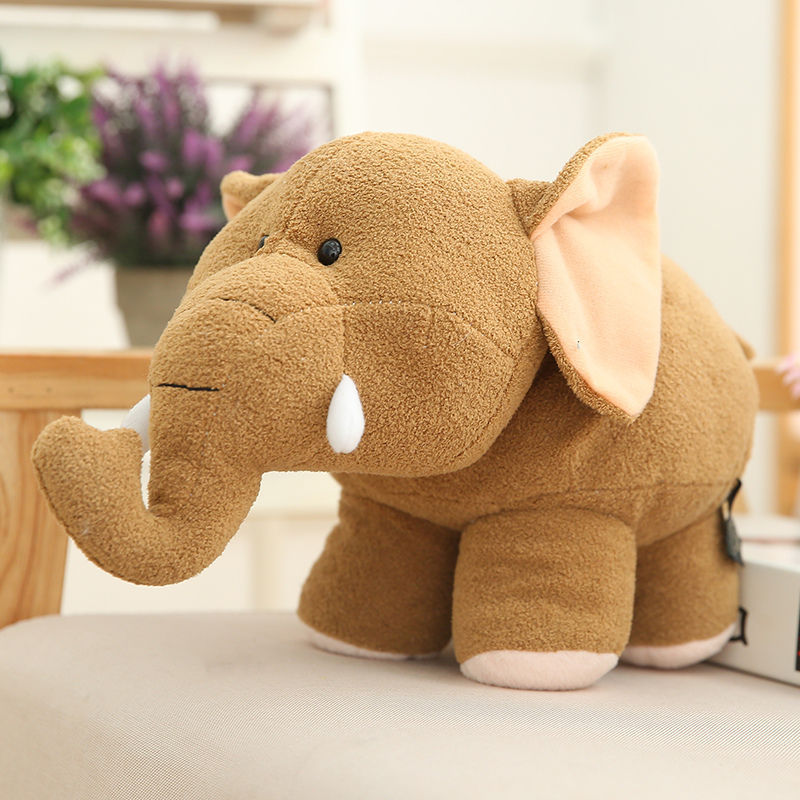 Cartoon Cute Hippo Elephant Doll Plush Toy | Magic Stories
