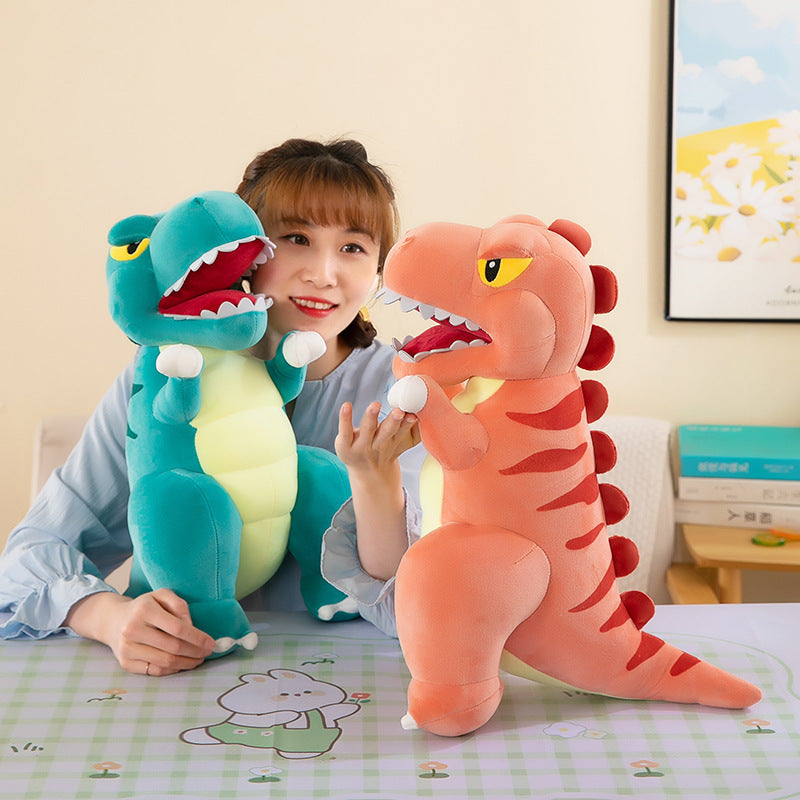 Tyrannosaurus Rex Plush Toy Cute Dinosaur Doll — back view