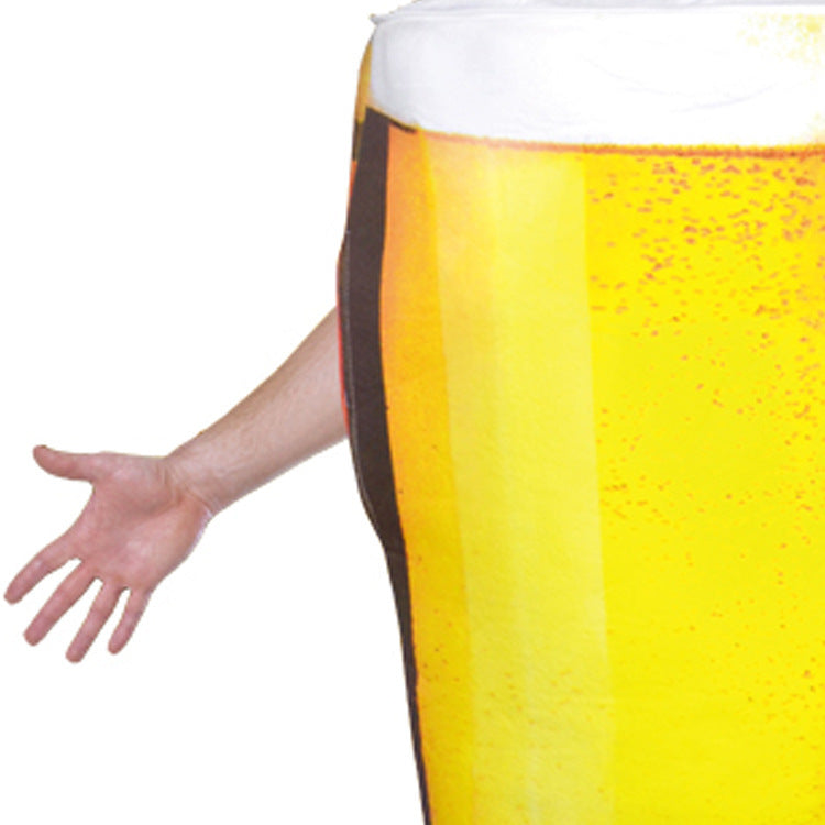 Halloween Beer Mug Costume Cosplay Funny — packaging