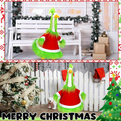 Green Monster Santa Claus Costume | Magic Stories