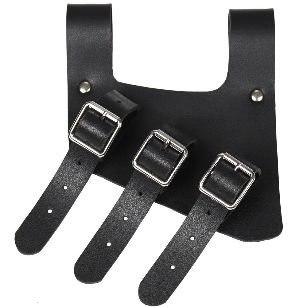 Medieval Viking Pirates Cosplay Knight Sword Strap Belt — side view