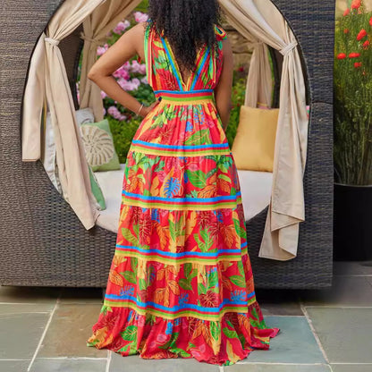 Lolita Style Printed Dress — detail