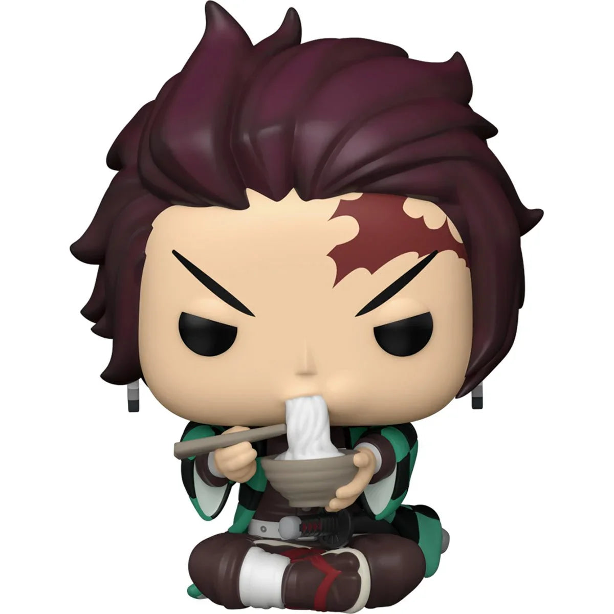 Demon Slayer: Kimetsu no Yaiba Tanjiro with Noodles Pop! Vinyl Figure — back view