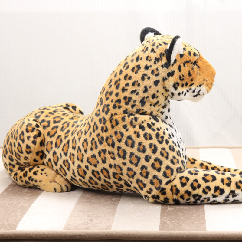 Simulation animal plush toy leopard leopard | Magic Stories