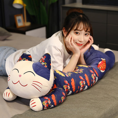 Lucky cat pillow plush toy | Magic Stories
