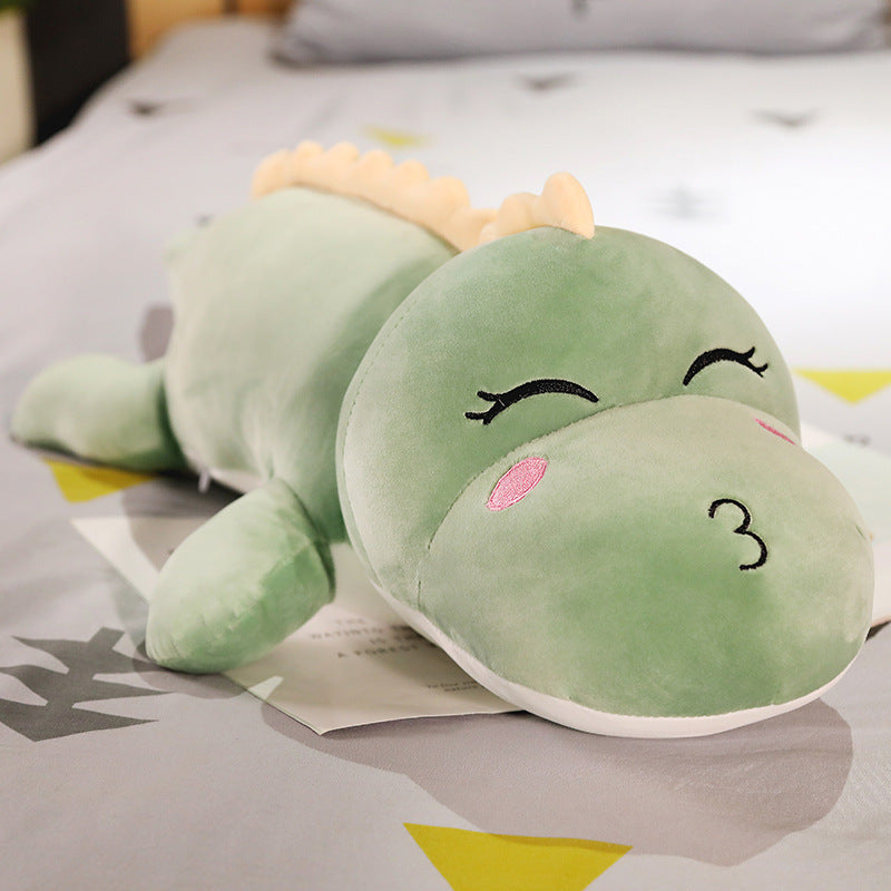Dinosaur plush toy — scale reference