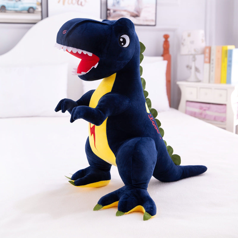 Plush Toy Dinosaur Doll Cartoon — side view