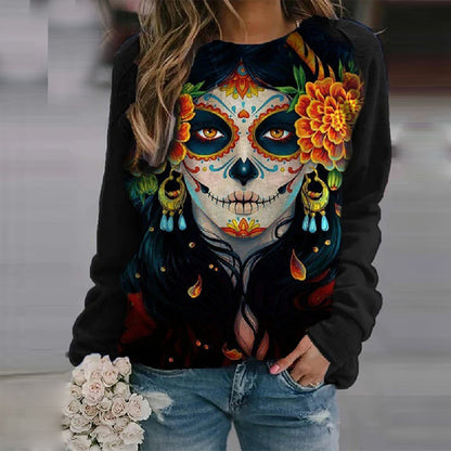 Halloween print sweatshirt | Magic Stories