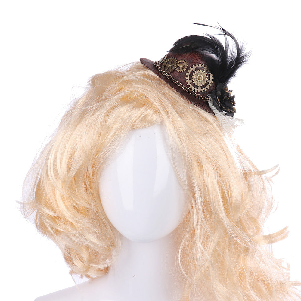 Halloween Gothic Mini Top Hat Steampunk | Magic Stories