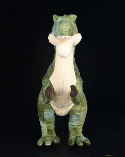 Dinosaur Plush 3-Pack — Green 130cm Plush, Green 60cm Doll & Tyrannosaurus Plush — side view