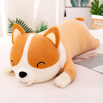 Lying Corgi Plush Toy Cute Doll Pillow | Magic Stories