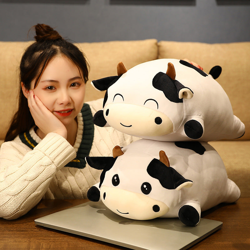 Home Fashion Plush Cow Doll Easy To Deform | Magic Stories