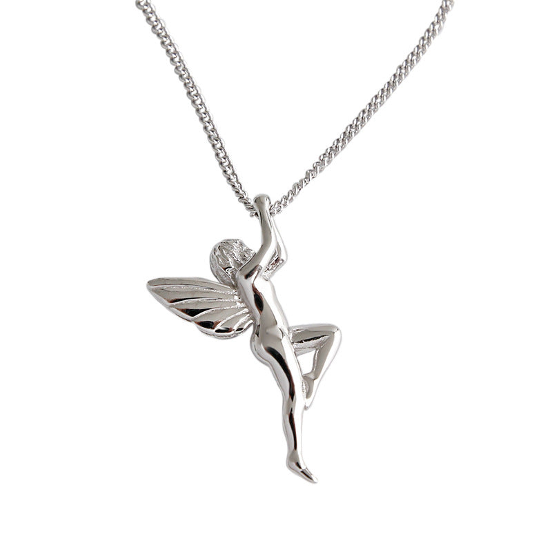 Harajuku Wind Guardian angel necklace | Magic Stories