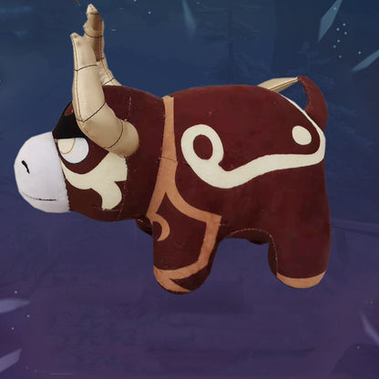 Dog Plush Doll Wild Dragon Fighting Rock Cow Props — detail