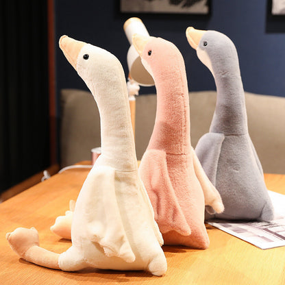 Sleeping Pillow Big Goose Doll Plush Toy | Magic Stories