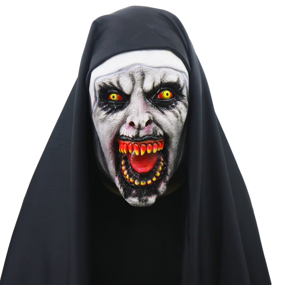Nun Mask Halloween Ghost Horror Costume | Magic Stories