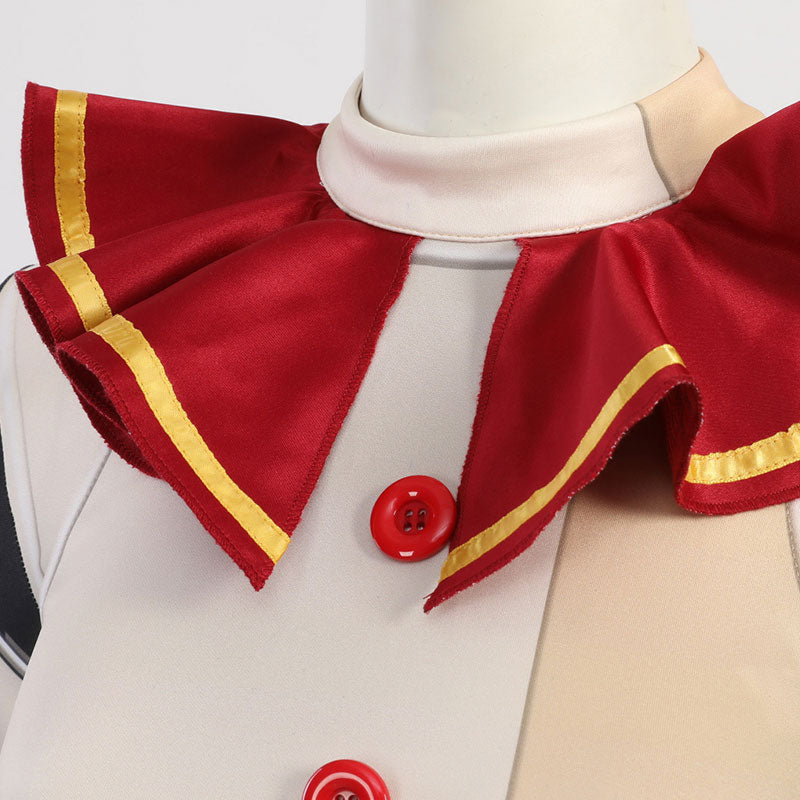 Five Nights at Freddy's Sun Halloween Clown Suit Cosplay Costumes — detail