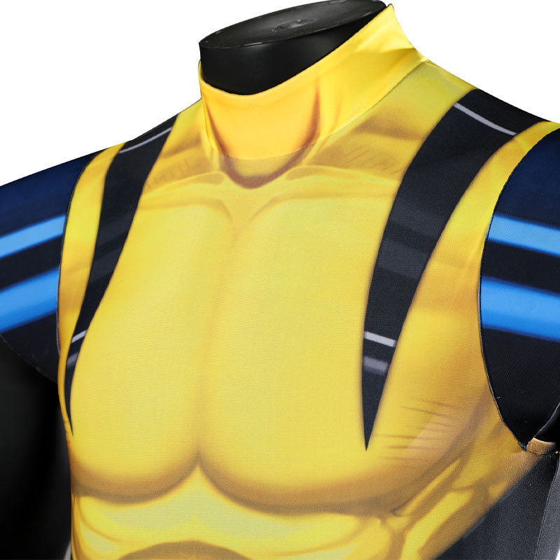 X-Men '97 Wolverine James Howlett Jumpsuit Cosplay Costumes — packaging