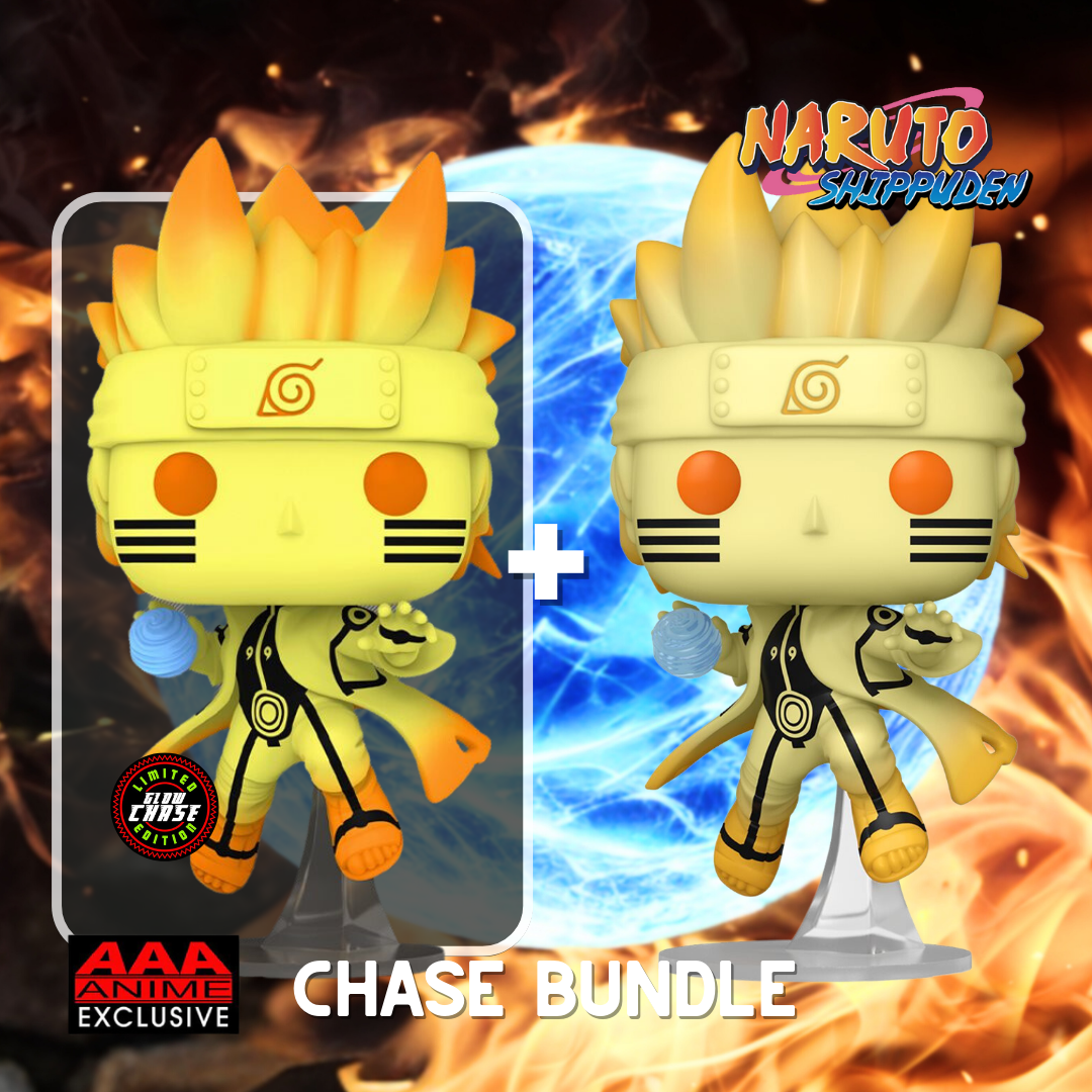 Naruto Uzumaki Kuruma Link Mode Funko Pop! (Chase Bundle) - AAA Anime Exclusive