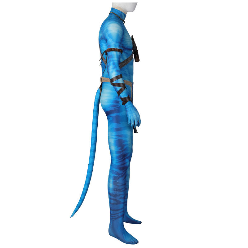 Avatar 2 The Way of Water Jake Sully Cosplay Costume — detail
