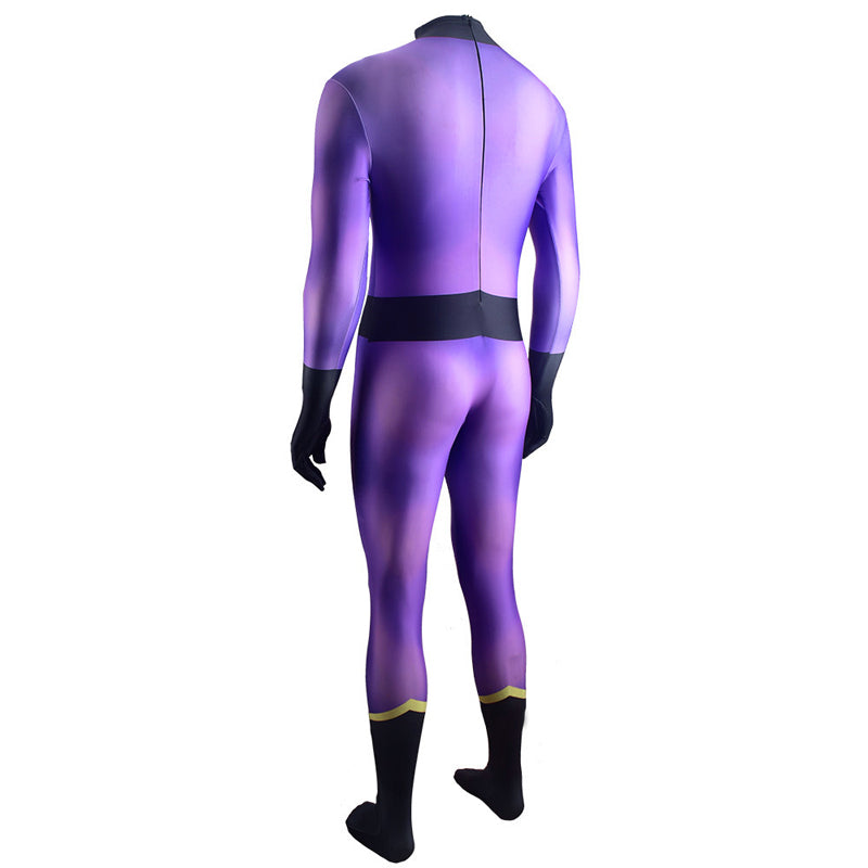 The Wonder Twins Jayna Jumpsuit Cosplay Costumes — detail