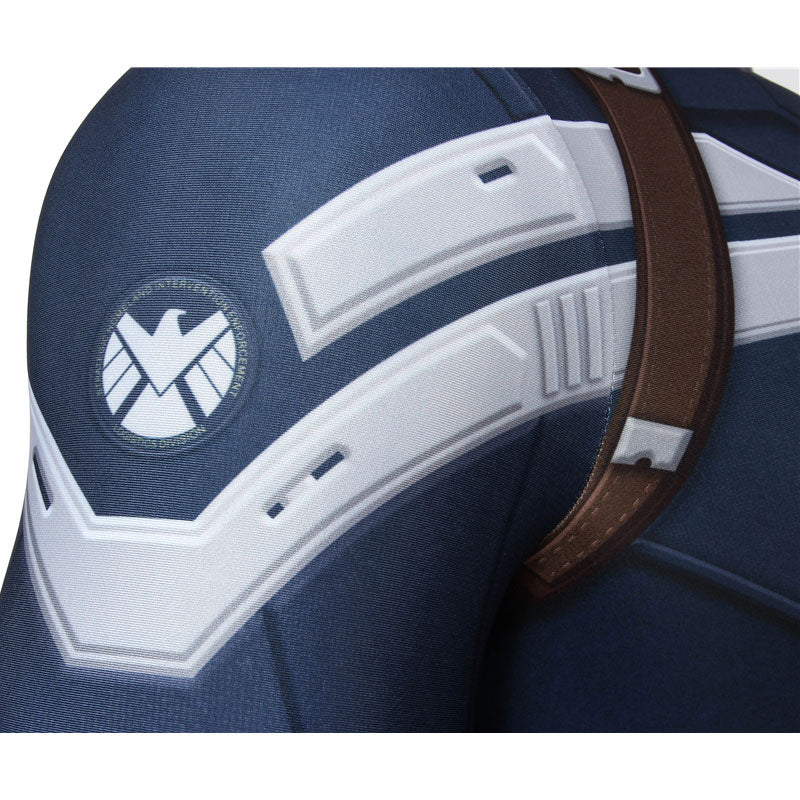 Captain America Winter Soldier Steve Rogers Cosplay Costume — detail