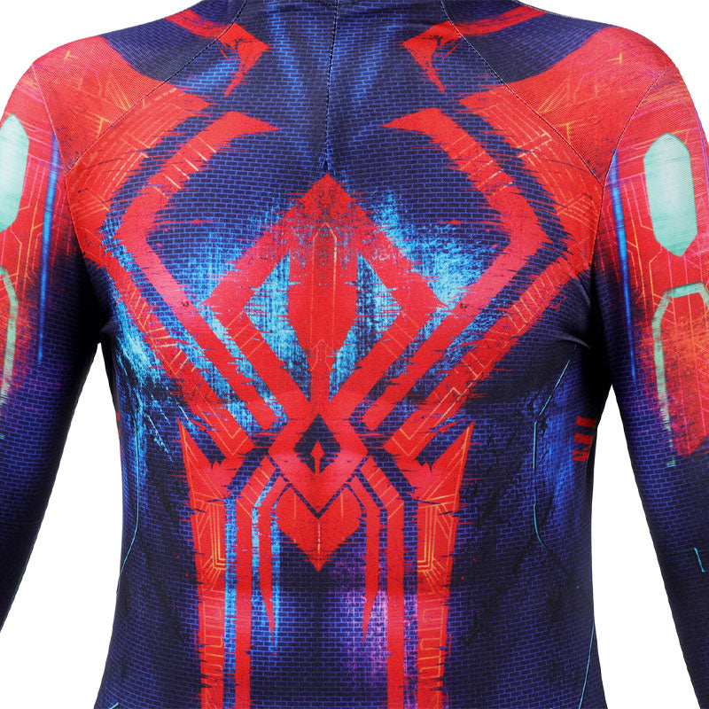 Spider-Man: Across The Spider-Verse Spider-Man 2099 Miguel O'Hara Children Jumpsuit Cosplay Costumes - Magic Stories